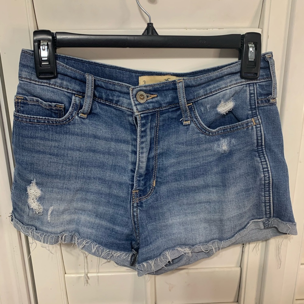 Hollister High Rise Jean Shorts